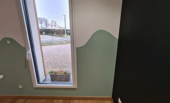 Peinture chambre, Hesdin, LV Peinture